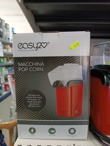Macchina pop corn 1200w - macchina,