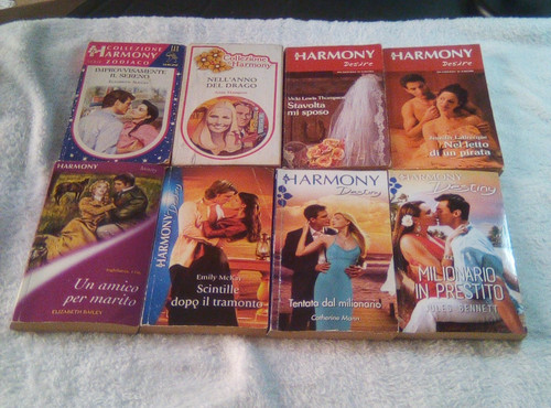 Lotto libri romanzi harmony - libri,
