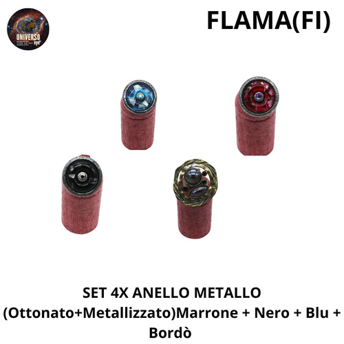 Set anello metallo - set,