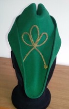 Raro cappello copricapo "feluca" originale d'epoca fascista per G.U.F. (WW2)