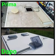 Impermeabilizzante Tetto Camper Membrana Bianca Risana Rinnova e Protegge da 5 L