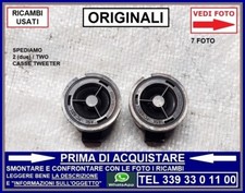 CASSA AUDIO TWEETER ANTERIORE SINISTRO E DESTRO OPEL FIAT LANCIA ALFA ROMEO