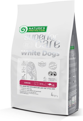 Superior care white dog - superior,
