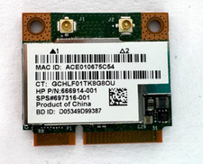 Scheda Wireless WIFI Wi-Fi Bluetooth HP ProBook 640 650 G1 730668-001 666914-001