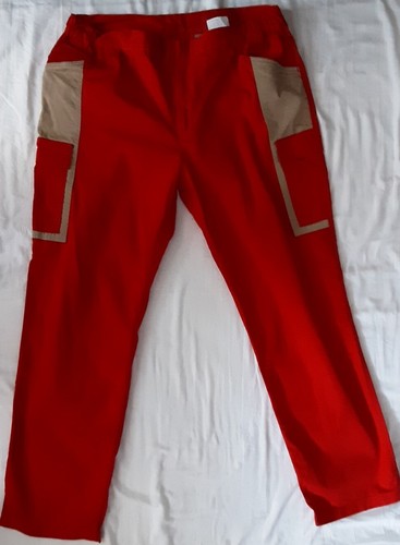 Pantalone lavoro rosso ferrari - pantalone,