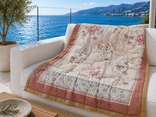 Plaid bassetti 135x190 hanami - plaid,