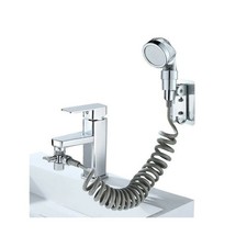 DOCCIA A MANO DOCCETTA PORTATILE PER LAVANDINO +TUBO ANTICALCARE CAMPEGGIO