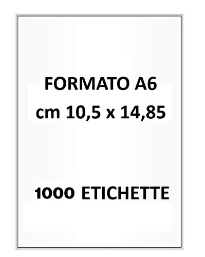 1000 etichette adesive formato - 1000,