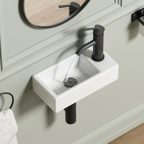 Mini lavabo angolare