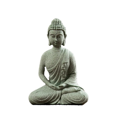 Buddha seduto resina 4x8x12 - , cm