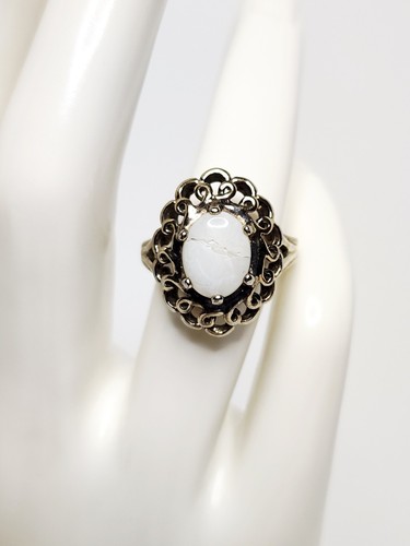 Anello vintage placcato oro