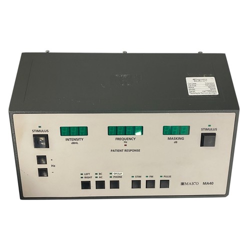 Maico ma40 audiometro kit - kit, test