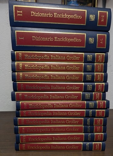 Enciclopedia italiana grolier - enciclopedia,