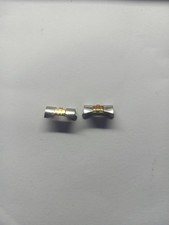 COPPIA FINALI  LINK  ROLEX  JUBILE ACCIAIO/ORO    468B   13 MM  ORIGINAL NEW.