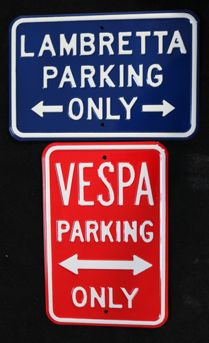 Insegna solo parcheggio - insegna,