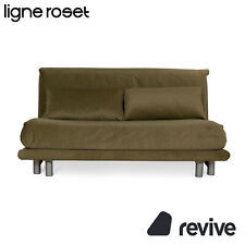 ligne roset multy tessuto tre posti verde divano letto divano manuale