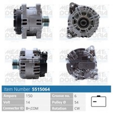 120 CV Alternatore per PEUGEOT