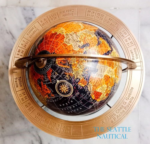 Mappamondo sfera armillare