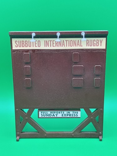 Subbuteo rugby tabellone