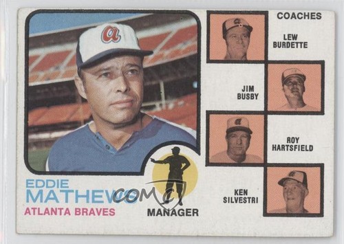 1973 topps eddie - eddie, lew