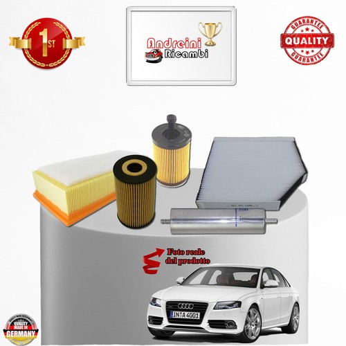 Kit tagliando filtri audi a4 - kit,