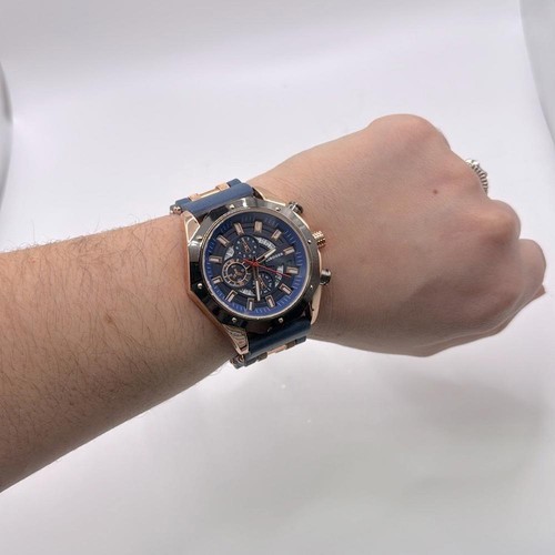 Orologio liboger oro - oro, blu