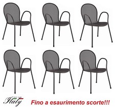 SEDIA CON BRACCIOLI RONDA ART