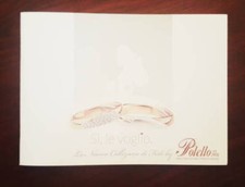Catalogo POLELLO dépliant brochure FEDI anelli collane pendente orecchini nozze