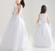 Vestito Damigella Comunione Abito Bambina Girl Party Bridesmaid Dress COM001