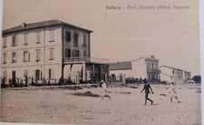 Bellaria Rimini hotel Miramare e circolo bagnanti  animata  1927  BELLA !!