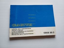 Cagiva Cocis 50/2 1990 manuale uso manutenzione libretto italiano originale