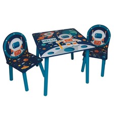 Set tavolo e sedia quadrati in