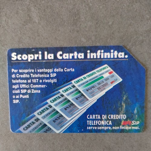 Scheda telefonica 5000 - telefonica, lire"