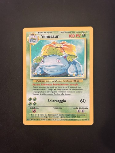 Pokemon venusaur set base - set,