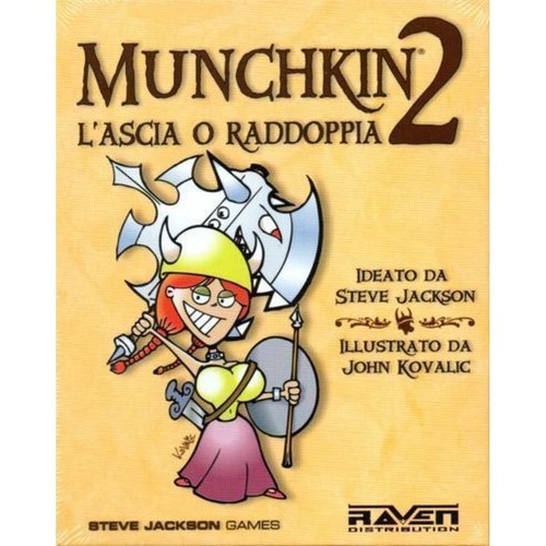 Munchkin ascia o raddoppia - munchkin, 2