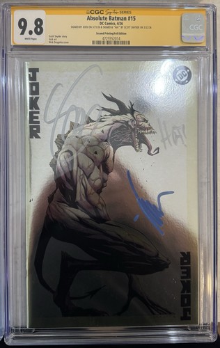 Absolute batman cgc - batman, #15