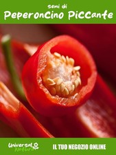 50 Semi di Peperoncino Cayenna
