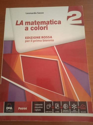 Matematica colori vol 2 - a,