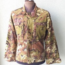 Giacca mimetica vegetata originale E.I. tg. 44 del 2016 etichettata mod.speciale