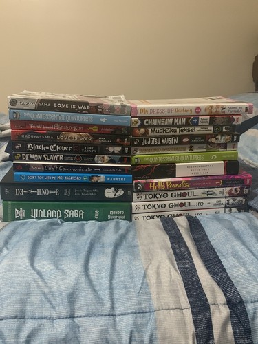 Different manga books - different,