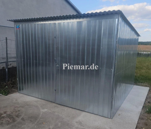 Garage lamiera 3x3 5x2 m - in,