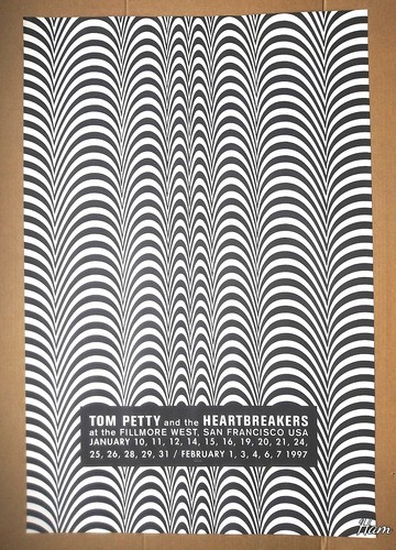 Poster concerto htf tom petty - concerto,