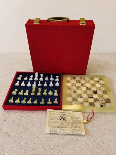 Set scacchiera artigianale - , in