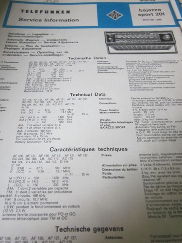 Telefunken bajazzo sport 201 - bajazzo,