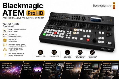Blackmagic atem television - blackmagic,
