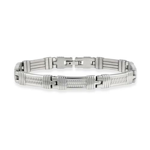 Bracciale uomo rettangolare - , a