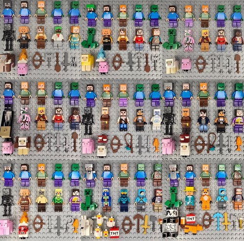 Lego minecraft minifigures - minecraft,