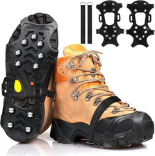 Ramponi per Scarponi, Ramponi Da Ghiaccio Antiscivolo, Ramponcini per Scarpe, 11