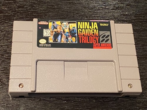 Ninja gaiden trilogy snes - ninja,