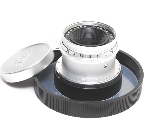 Leica 8 35 mm summaron - @, m